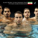 ایران پرنفس در آب های اینچئون شنا می کند