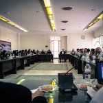 گزارش تصویری- نخستین هماندیشی مدرسان شنا در سال 1395 (1) نخستین روز از اولین دوره هماندیشی مدرسان شنا در سال ۱۳۹۵ امروز (شنبه) در سالن جلسات دفتر امور مشترک فدراسیون های ورزشی برگزار شد.