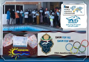 برگزاری سومین مرحله جشنواره شنا دختران اصفهان به مناسبت روز جهانی شنا