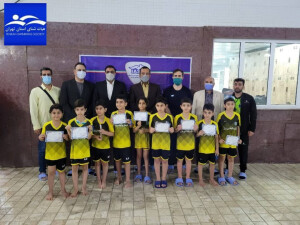 برگزاری جشنواره شنا پسران زیر ۱۰ سال استان تهران