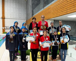 نتایج کامل مسابقات شنا استان های جنوب کشور _ مرداد 1401