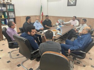 جلسه هماهنگی هیات های شنا خوزستان و کهگیلویه برای برگزاری لیگ واترپلو