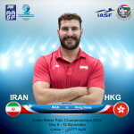 تیم ملی واترپلوی ایران پس از صدر نشینی در گروه A این مسابقات فردا به مصاف هنگ کنگ تیم چهارم گروه B ‌خواهد رفت.