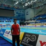 مهدی انصاری تنها نماینده شنای ایران در مسابقات قهرمانی جهان - بوداپست 2017 صبح امروز(شنبه) تمرینات خود را آغاز کرد.