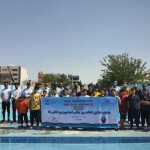 جشنواره شنا به مناسبت بزرگداشت روز جهانی فدراسیون بین المللی شنا ویژه پسران در استخر روباز 29 فروردین استان اصفهان برگزار شد.