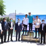 جشنواره شنا به مناسبت بزرگداشت روز جهانی فدراسیون بین المللی شنا ویژه پسران استان لرستان در محل دریاچه کیو شهرستان خرم آباد برگزار شد.