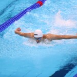 متین بالسینی نماینده شنا ایران در المپیک 2020 توکیو با ثبت زمان 1:59:97 در ماده 200 متر پروانه رکورد ملی این ماده را شکست.