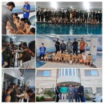 مسابقات شنا استان گیلان به مناسبت گرامیداشت هفته بسیج به میزبانی شهرستان لنگرود برگزار شد.