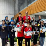 مسابقات کشوری شنا دختران رده سنی۱۱و۱۲سال استانهای جنوب کشور مزین به تجلیل از خانواده شهدا برگزار شد.