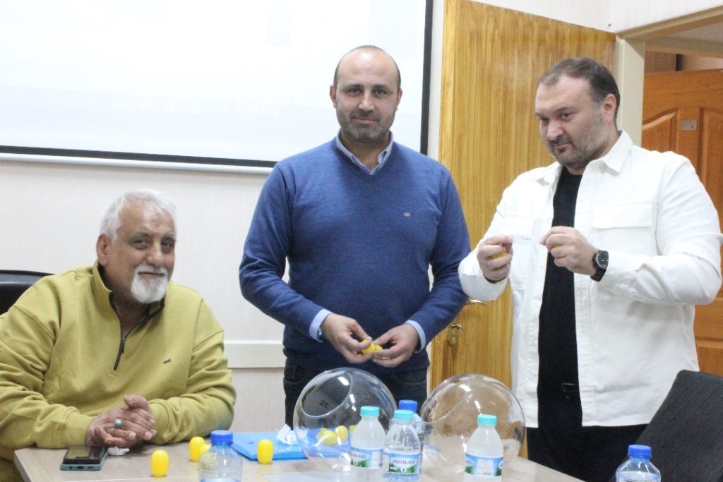 قرعه‌کشی سی‌و‌پنجمین دوره لیگ برتر واترپلو کشور برگزار شد/ گزارش تصویری 