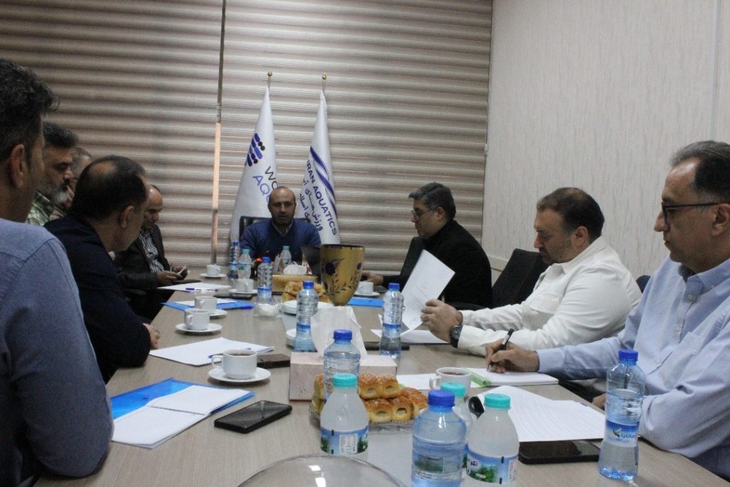 قرعه‌کشی سی‌و‌پنجمین دوره لیگ برتر واترپلو کشور برگزار شد/ گزارش تصویری 