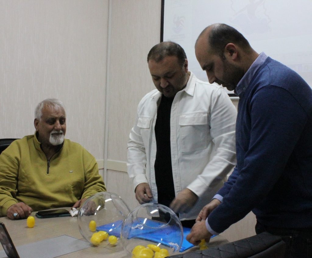 قرعه‌کشی سی‌و‌پنجمین دوره لیگ برتر واترپلو کشور برگزار شد/ گزارش تصویری 