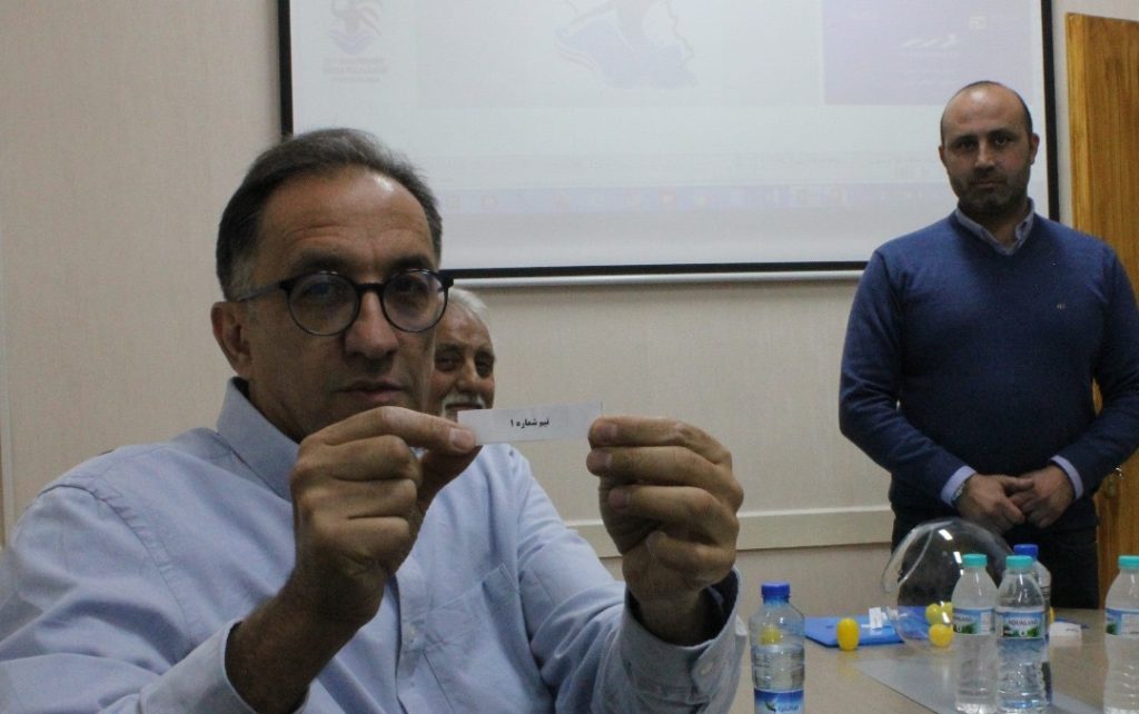 قرعه‌کشی سی‌و‌پنجمین دوره لیگ برتر واترپلو کشور برگزار شد/ گزارش تصویری 